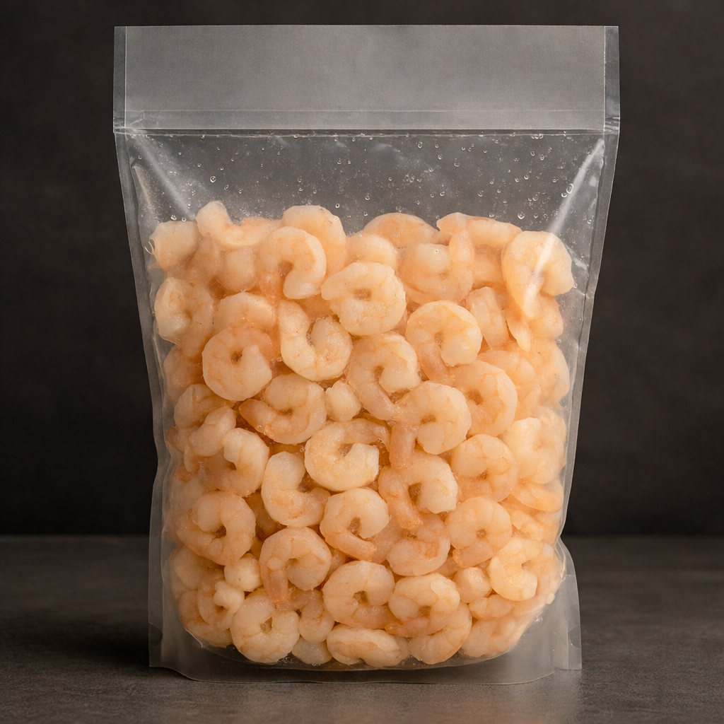 Camaron Cocido Pelado Kg 100/200 Glaseado (CONG)