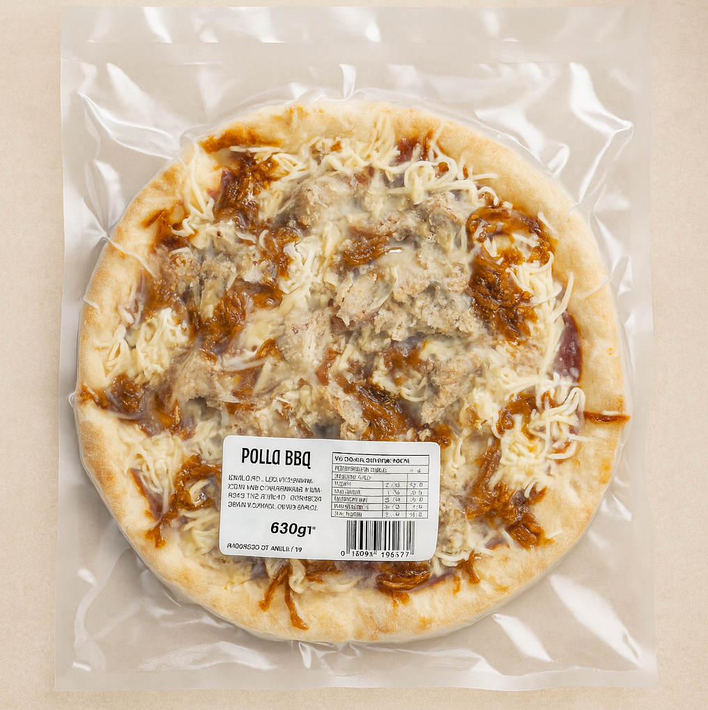 Pizza Pollo BBQ 30cm - Congelada  12