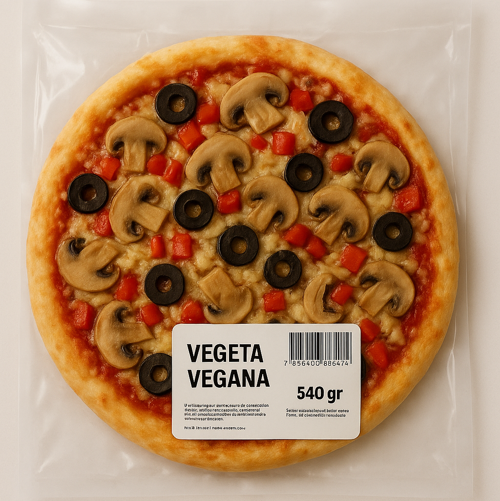 Pizza VEGANA Vegeta  30cm - Congelada 12