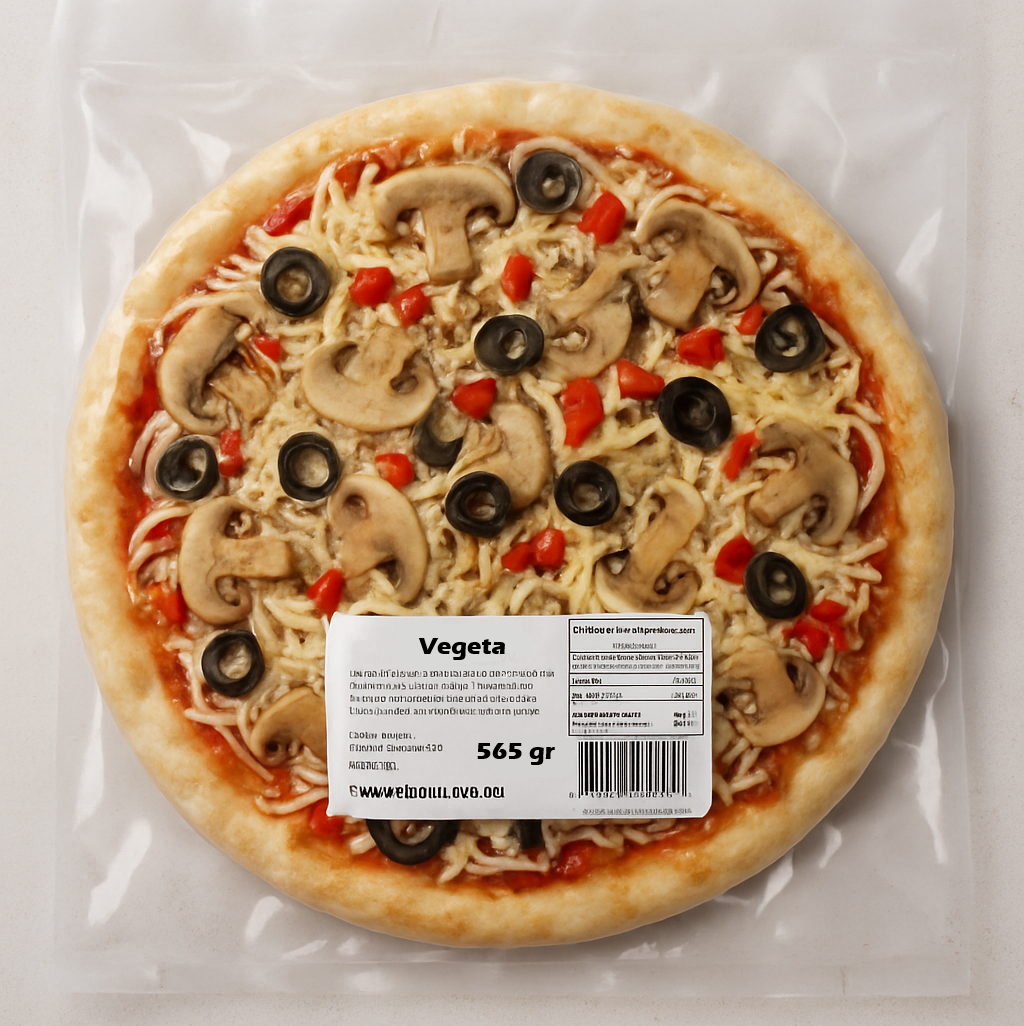 Pizza Vegeta 30cm - Congelada 12