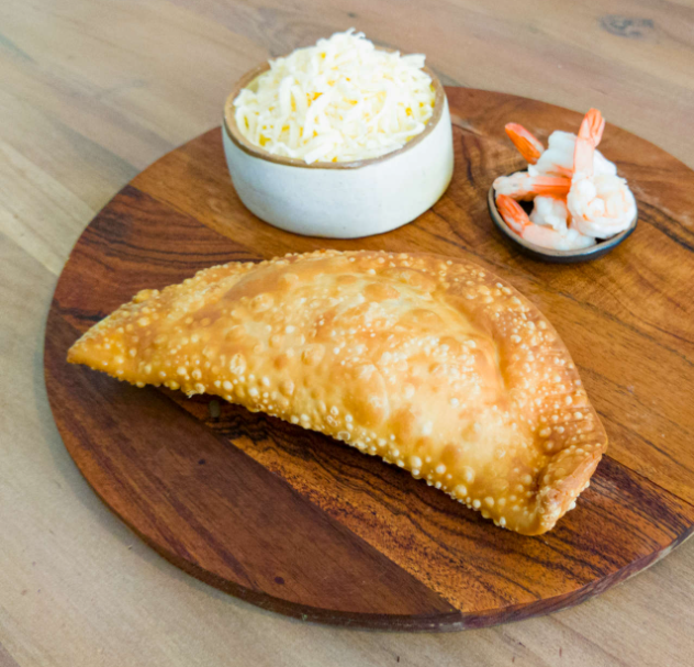 Empanada Camarón Queso 22cm - Congelada