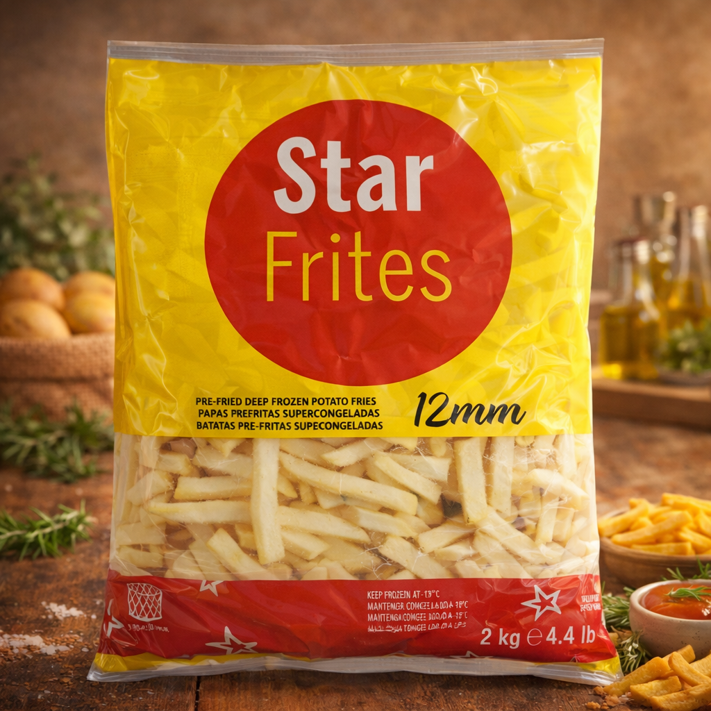 Papas Fritas Congeladas Baston 12mm