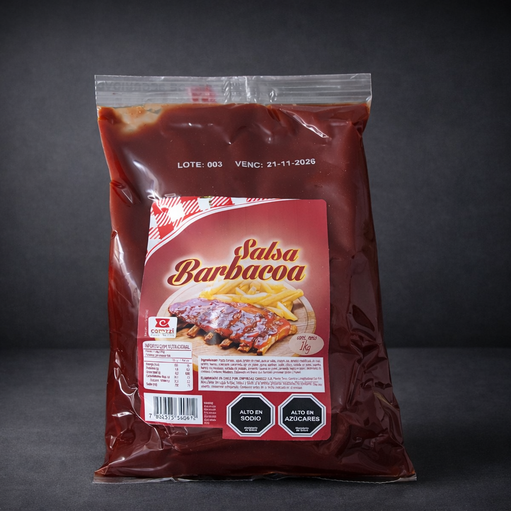 Salsa BBQ Bolsa 1kg 