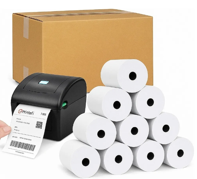 Papel Termico Rollo 80mm x 80mts 43gr