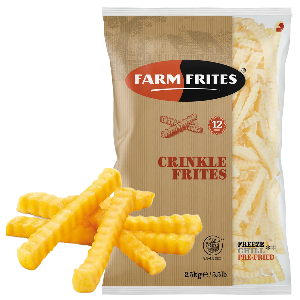 Papas Fritas Congeladas Crinkle