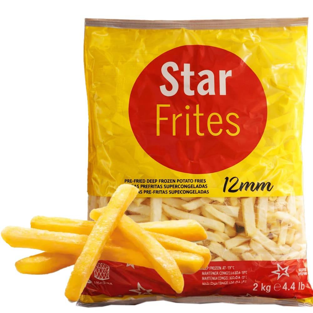 Papas Fritas Congeladas Baston 12mm